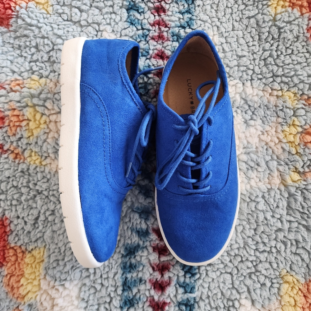 Lucky Brand Boys Briann Sneakers True Blue
